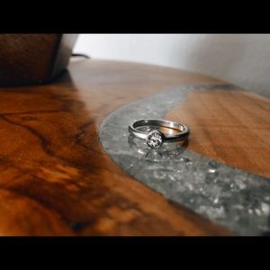 Sterling silver CBZ ring